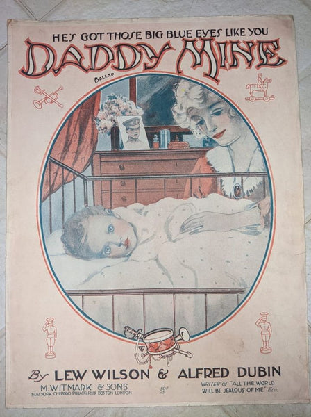 Daddy Mine Sheet Music Booklet