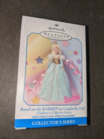 Hallmark Cinderella Barbie Ornament