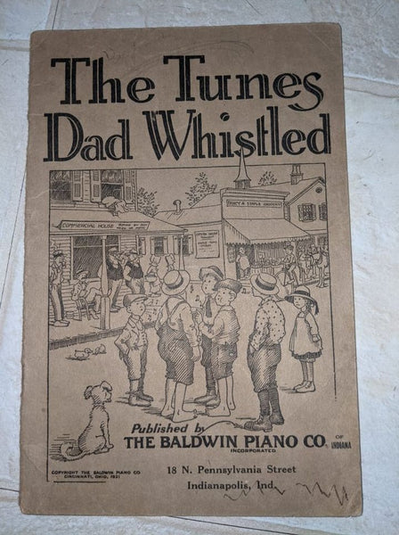 The Tunes Dad Whistled Sheet Music Booklet