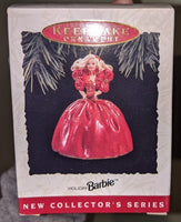 1993 Hallmark Holiday Barbie Ornament