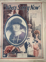 Who's Sorry Now Sheet Music Booklet