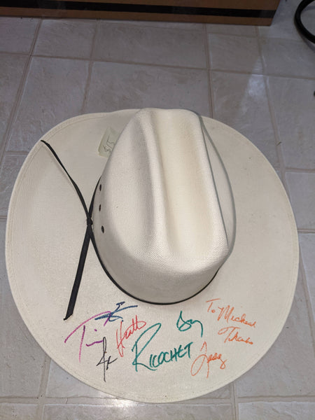 Autographed Ricochet Hat