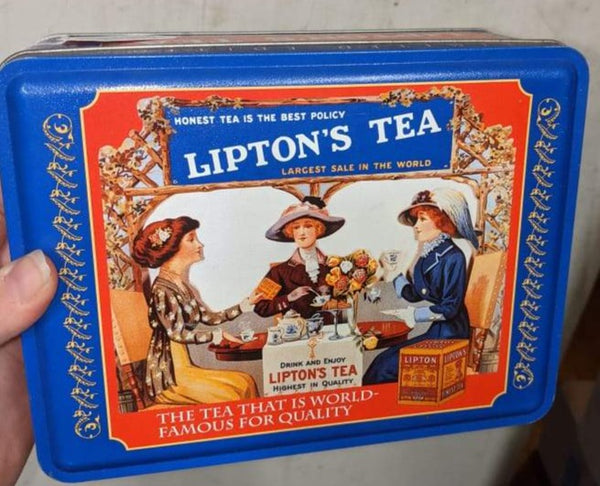 Blue Lipton Tea