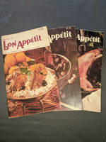 Bon Appetit cookbook lot