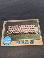 National League Reds baseball card