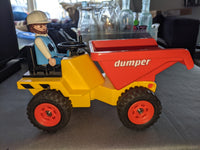 Playmobil dumper with figure