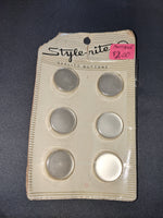 Style-rite carded buttons