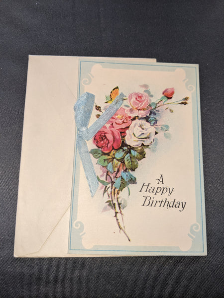 Happy Birthday card with envelope
