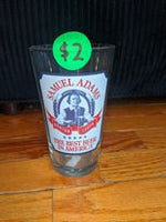Samuel Adams Beer Glass