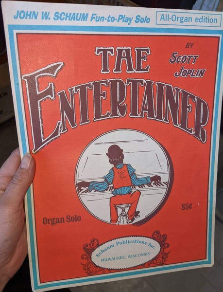 The Entertainer Organ Music Solo Book
