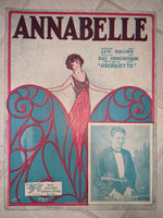 Annabelle Sheet Music Booklet